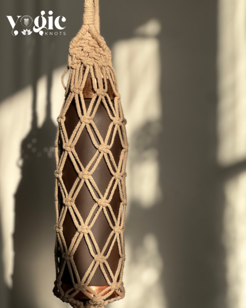 Macrame Bottle/Wine Holder - Image 2