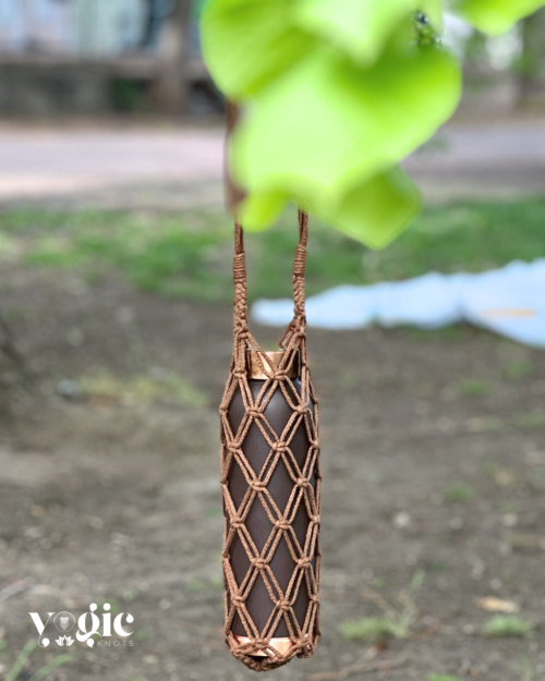 Macrame Bottle/Wine Holder - Image 3