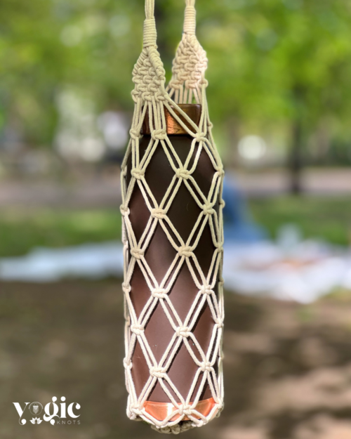 Macrame Bottle/Wine Holder - Image 5