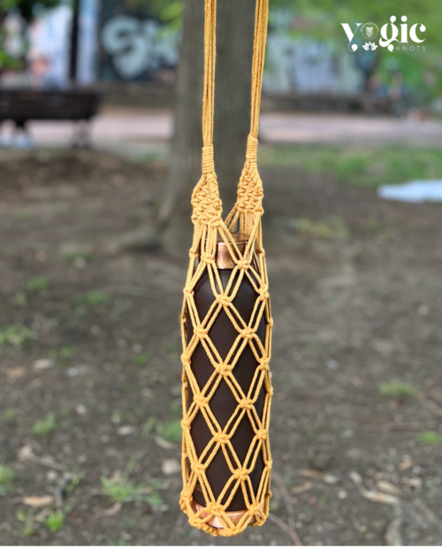 Macrame Bottle/Wine Holder - Image 8
