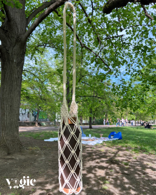 Macrame Bottle/Wine Holder - Image 6