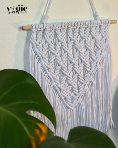 Handmade Macrame large Wall Hanging - Image 8