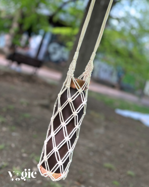 Macrame Bottle/Wine Holder - Image 4